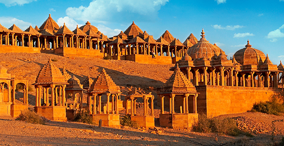 Bada Bagh royal cenotaphs