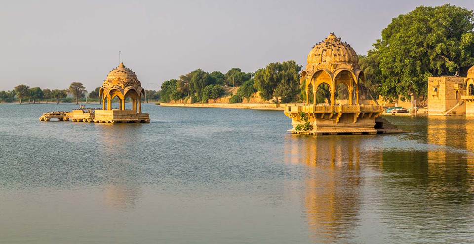 Light and Sound Show at Gadisar Lake