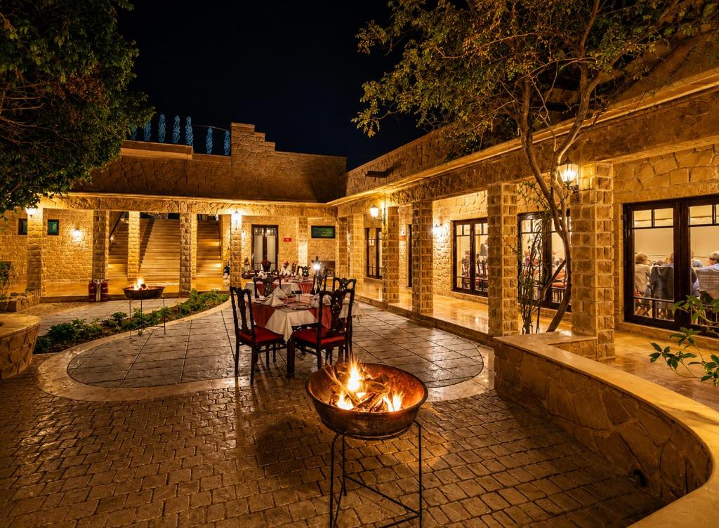 Hotel Rawalkot landscaped grounds