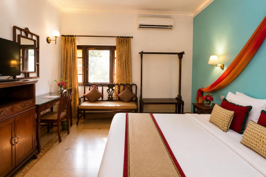 Comfortable hotel room in Jaisalmer